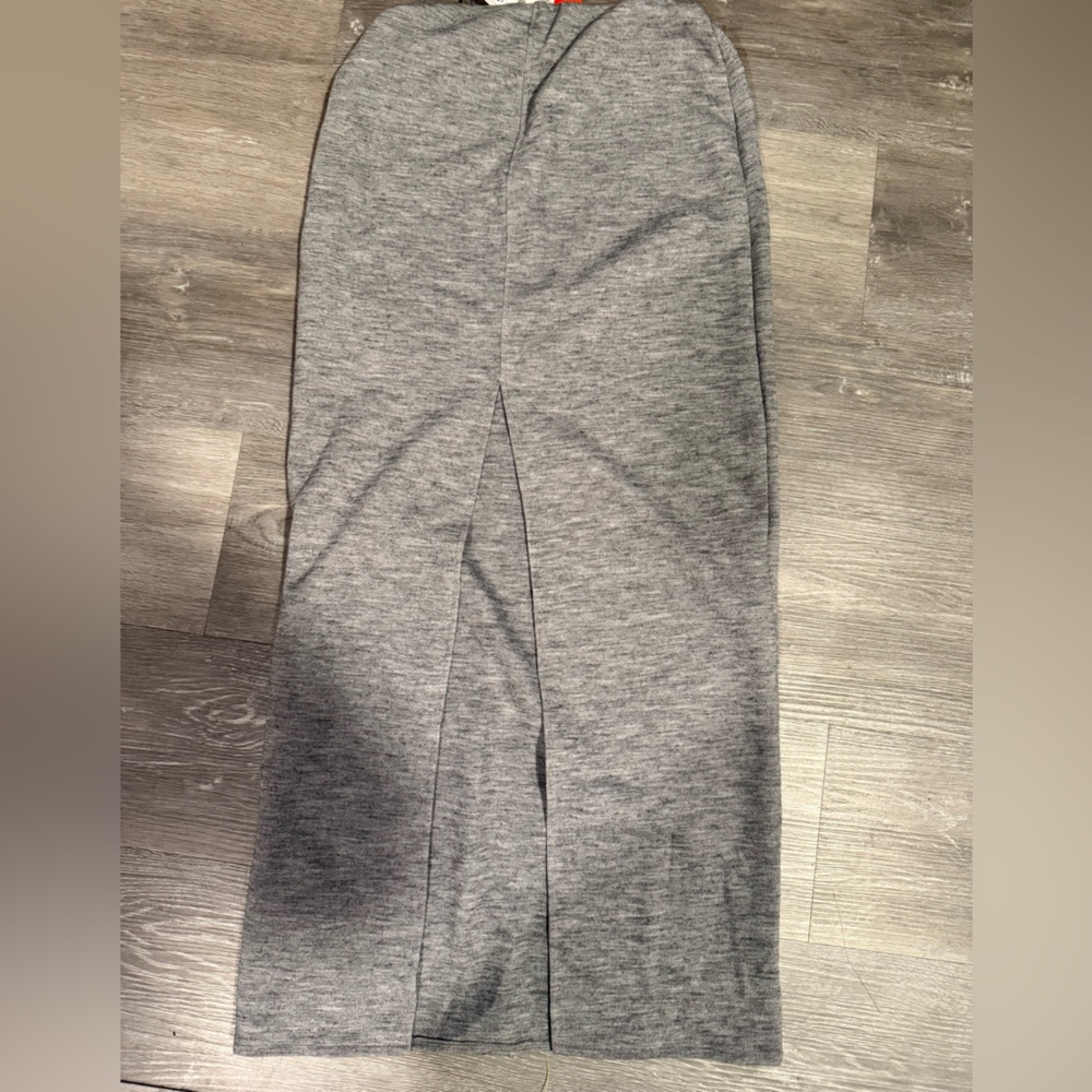 Zara Heather Gray Knit skirt